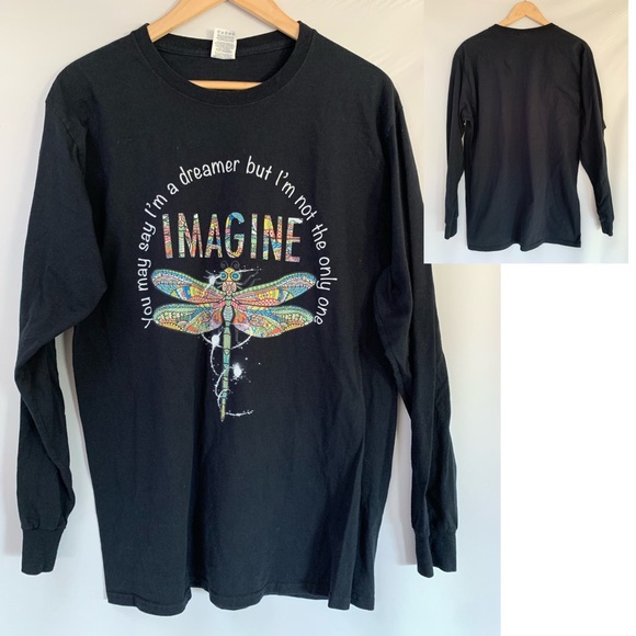 Other - Men’s Long Sleeve “You May Say Im A Dreamer” Tee